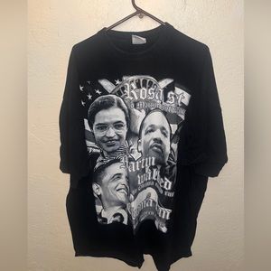 Black History T-Shirt Rosa Parks Martin Luther King Jr. Barack Obama EUC 4XL
